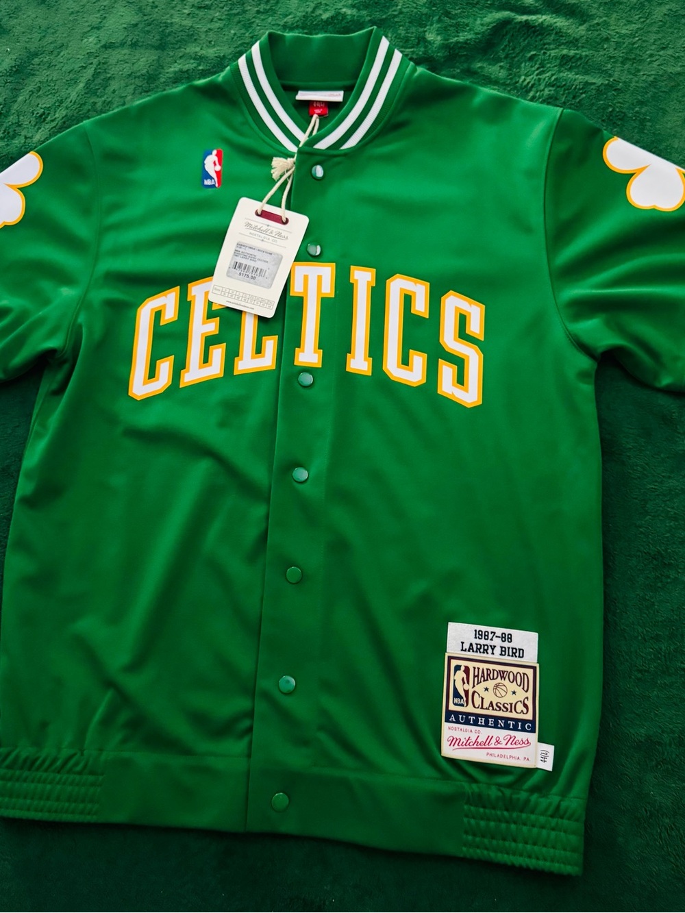 Mitchell & Ness Celtics Authentic Larry Bird Shooting Shirt